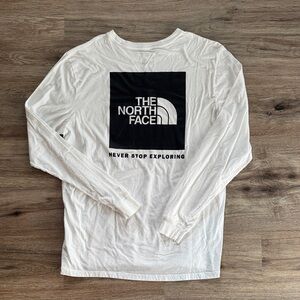 Men’s North Face B&W Long Sleeve Tee